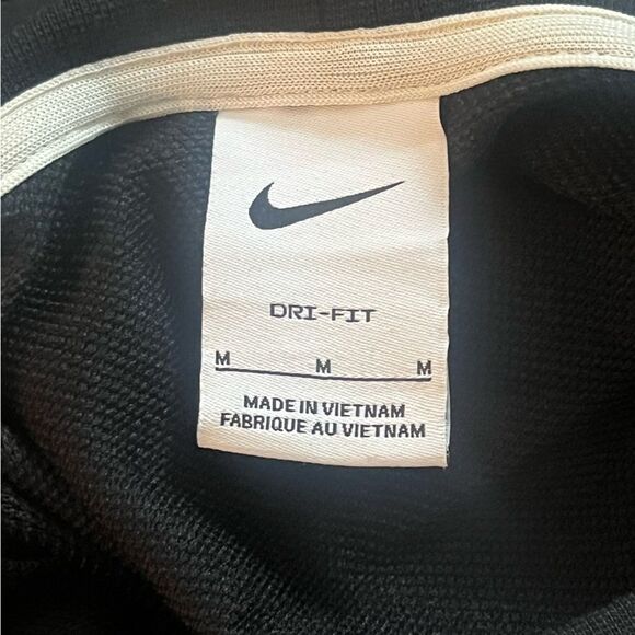 Nike Dri-FIT Standard Issue Pullover Basketball Hoodie Black Lime Blast Medium - Picture 7 of 9